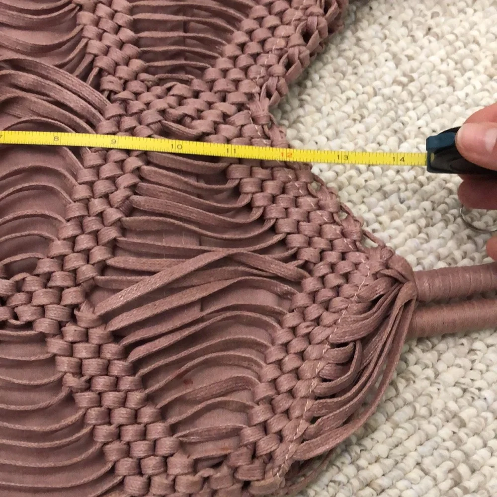 London Kaye Dusty Rose Hobo Bag - Picture 8 of 10
